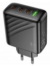 Сетевое зарядное устройство HOCO CS27A 67W — 3x USB-C PD + 1x USB-A QC 3.0