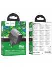Зарядное устройство Hoco CS74A USB-C 45W USB-A 18W GaN