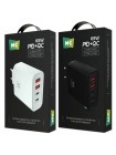 Сетевое зарядное устройство More Choice NC95 (65W, 4 порта, PD+QC)