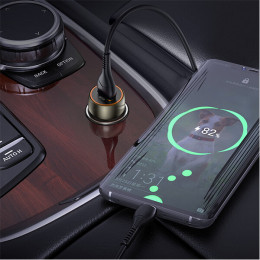 Зарядка в авто USB, QC18W, Hoco Z46