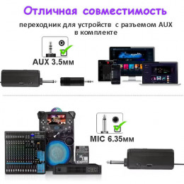 Радио микрофоны 2шт, ERM11