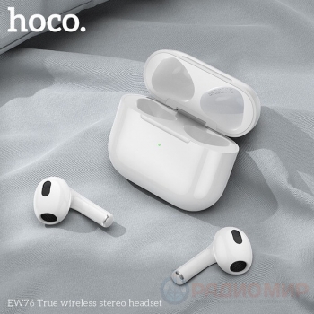 Hoco EW76 TWS — Bluetooth 5.4 наушники-вкладыши с сенсорным управлением