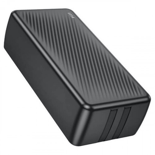 Power bank Borofone BJ57B 30000 mAh PD 20W + QC 22.5W со встроенными кабелями Type-C и Lightning