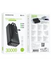 Power bank Borofone BJ57B 30000 mAh PD 20W + QC 22.5W со встроенными кабелями Type-C и Lightning
