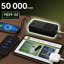 Power Bank 50000 мАч PD20W - MoreChoice PB59-50