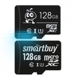 Карта памяти microSD 128Гб SmartBuy