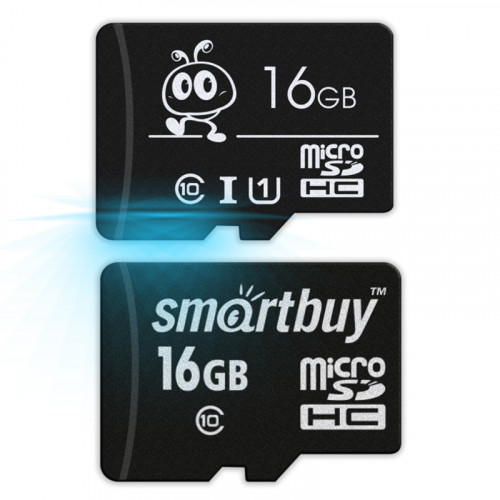 Карта памяти SD micro 16 Гб