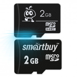 Карта памяти microSD   2Гб SmartBuy