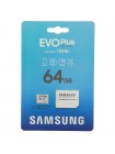 Карта памяти SD micro 64 Гб Samsung EVO Plus