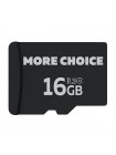 Карта памяти microSD More choice 8GB Class 10 V10 (чёрная)