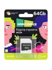 Карта памяти microSD More choice 64ГБ Class 10 V10 (чёрная)