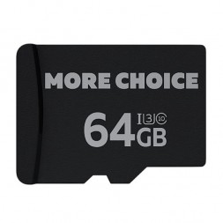 Карта памяти microSD  64Гб (MoreChoice V10)