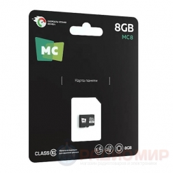Карта памяти microSD   8Гб (MoreChoice V10)