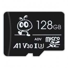 Карта памяти microSD 128Гб SmartBuy, 4K видео