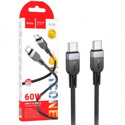 Кабель Type-C – Type-C, 1м, PD 100Вт, Hoco X109