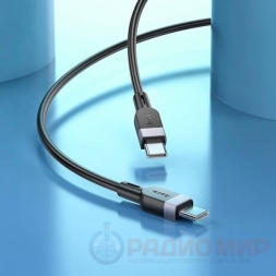 Кабель Type-C – Type-C, 1м, PD 100Вт, Hoco X109
