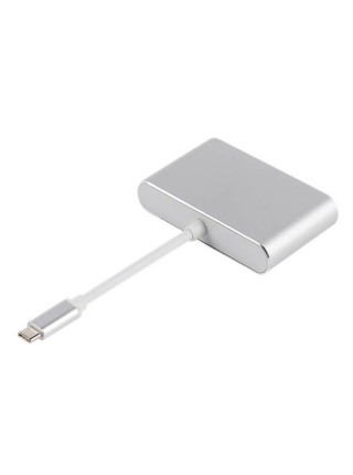 Type-C → VGA+USB+TypeC переходник AVW55 Type-C → VGA+USB+TypeC переходник AVW55