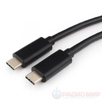 Кабель USB Type-C ↔ Type-C Cablexpert 0.3м USB3.2 Gen2 (10Гбит/с, 36Вт, PD/QC3.0)