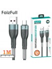 Силиконовый кабель USB-typeC FaizFull FR14