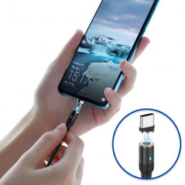 Кабель USB → Type-C, 1.2м, магнитный, Hoco U76