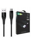 Кабель USB-A → Type-C More Choice K35a, 1м, силикон, до 3А