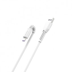 Кабель USB → Type-C, 1м, до 5А, More Choice K51a