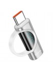 Переходник Hoco UA32 USB-C → USB-C с дисплеем, 100 Вт (Power Delivery)