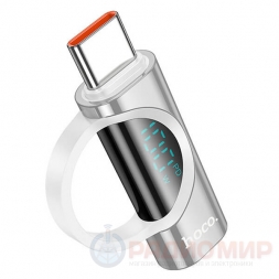 Индикатор мощности Type-C → Type-C с дисплеем 100W Hoco UA32 