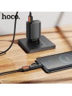Переходник Hoco UA32 USB-C → USB-C с дисплеем, 100 Вт (Power Delivery)