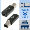 Кабель гнездо Type C - штекер USB B OT-PCC31