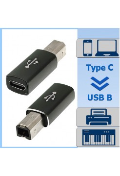 Type-C → USB В переходник Орбита OT-PCC31