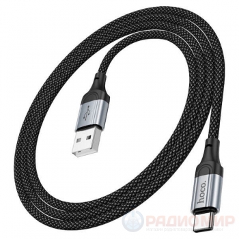 Кабель USB-A → Type-C X102 Fresh, 1м, нейлон, до 3А