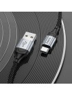 Кабель USB-A → Type-C X102 Fresh, 1м, нейлон, до 3А