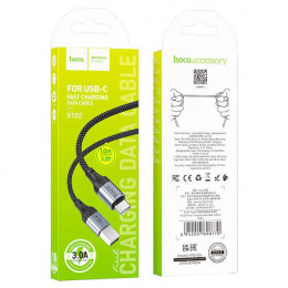 Кабель USB → Type-C, 1м, нейлон, Hoco X102