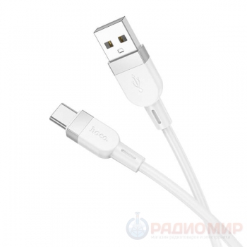 Кабель USB-A → Type-C X101 Assistant, 1м, силикон, до 3A