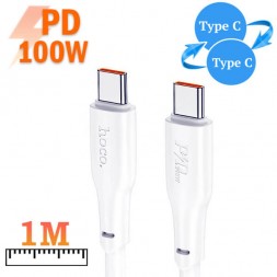 Type-C male-male  100W 100см Hoco X93