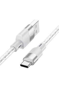 Кабель USB → Type-C, 1м, силикон, Hoco X99