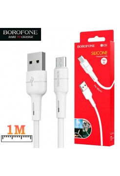 micro USB кабель Borofone BX30 силикон