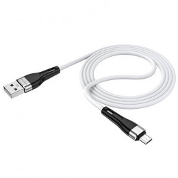 Кабель USB → USB micro, 1м, силикон, Borofone BX46