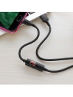 Кабель USB-microUSB Hoco S13 с таймером заряда