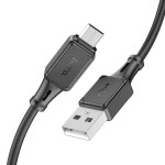 Кабель USB → USB micro, 1м, силикон, Hoco X101