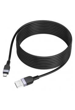 Кабель USB → USB micro, 2м | 3м, силикон, Hoco X109