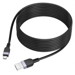 Кабель USB → USB micro, 1м | 2м | 3м, силикон, Hoco X109