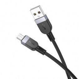 Кабель USB → USB micro, 2м | 3м, силикон, Hoco X109