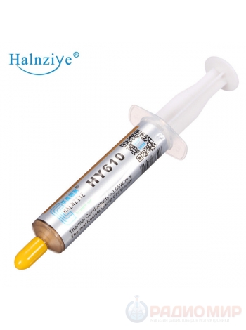 Паста теплопроводная Halnziye HY610 15г (шприц)