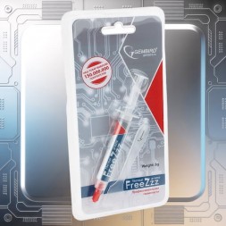 Термопаста FreeZzz, 1.63 Вт/м·К, 3 г