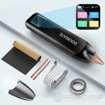 Точечная сварка для аккумуляторов DOCREATE Spot Welder | Авто и ручной режим | USB-C зарядка