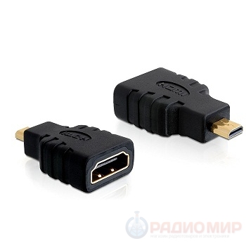 Переходник micro HDMI папа ⇄ HDMI мама